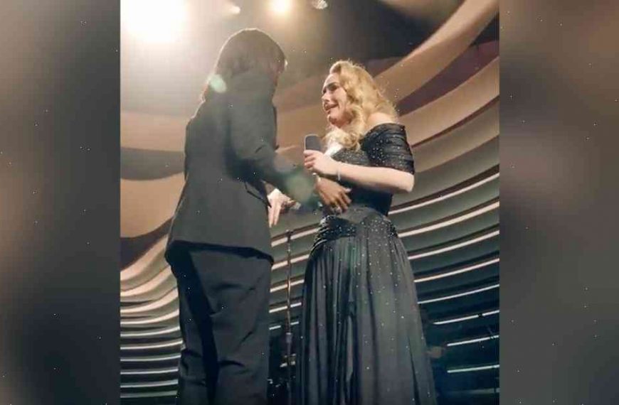 Adele recalls a sweet surprise visit from a school teacher during pregnancy