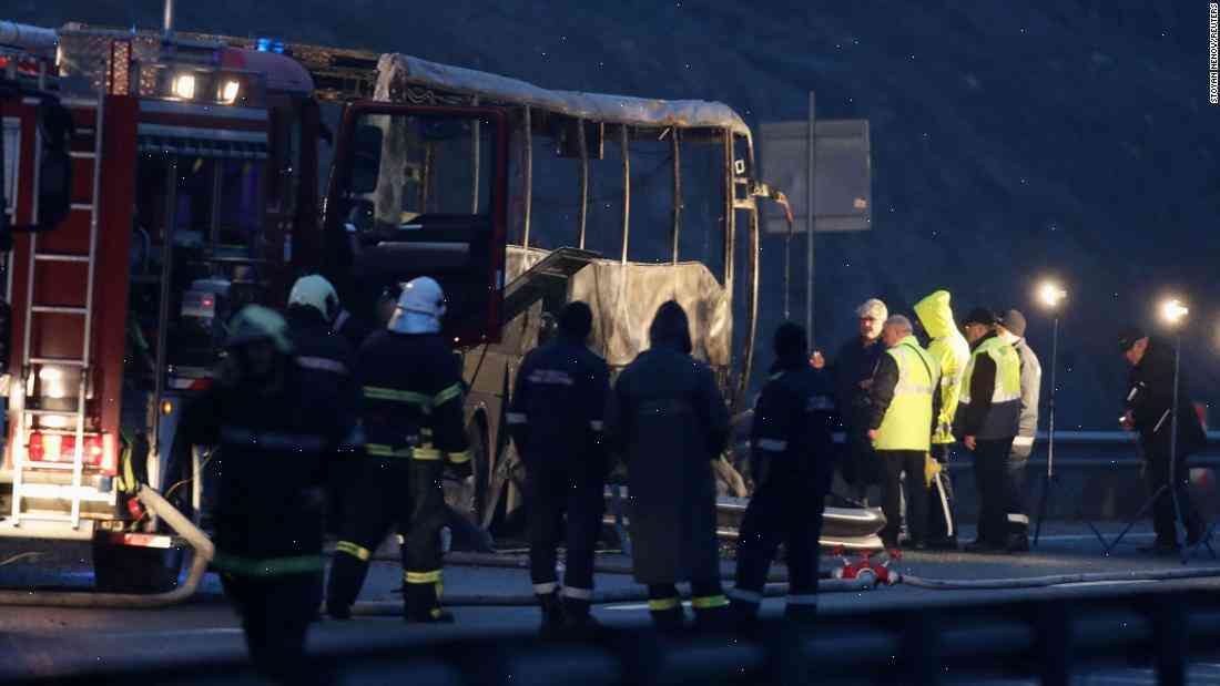 Bulgaria bus fire kills 46